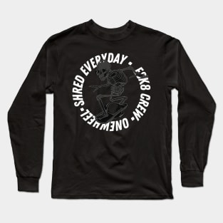 Onewheel Shred Everyday Design Long Sleeve T-Shirt